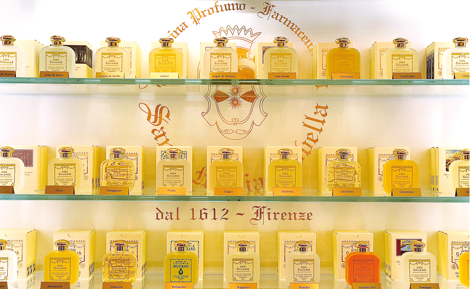 I profumi dell'antica Officina farmaceutica di Santa Maria Novella