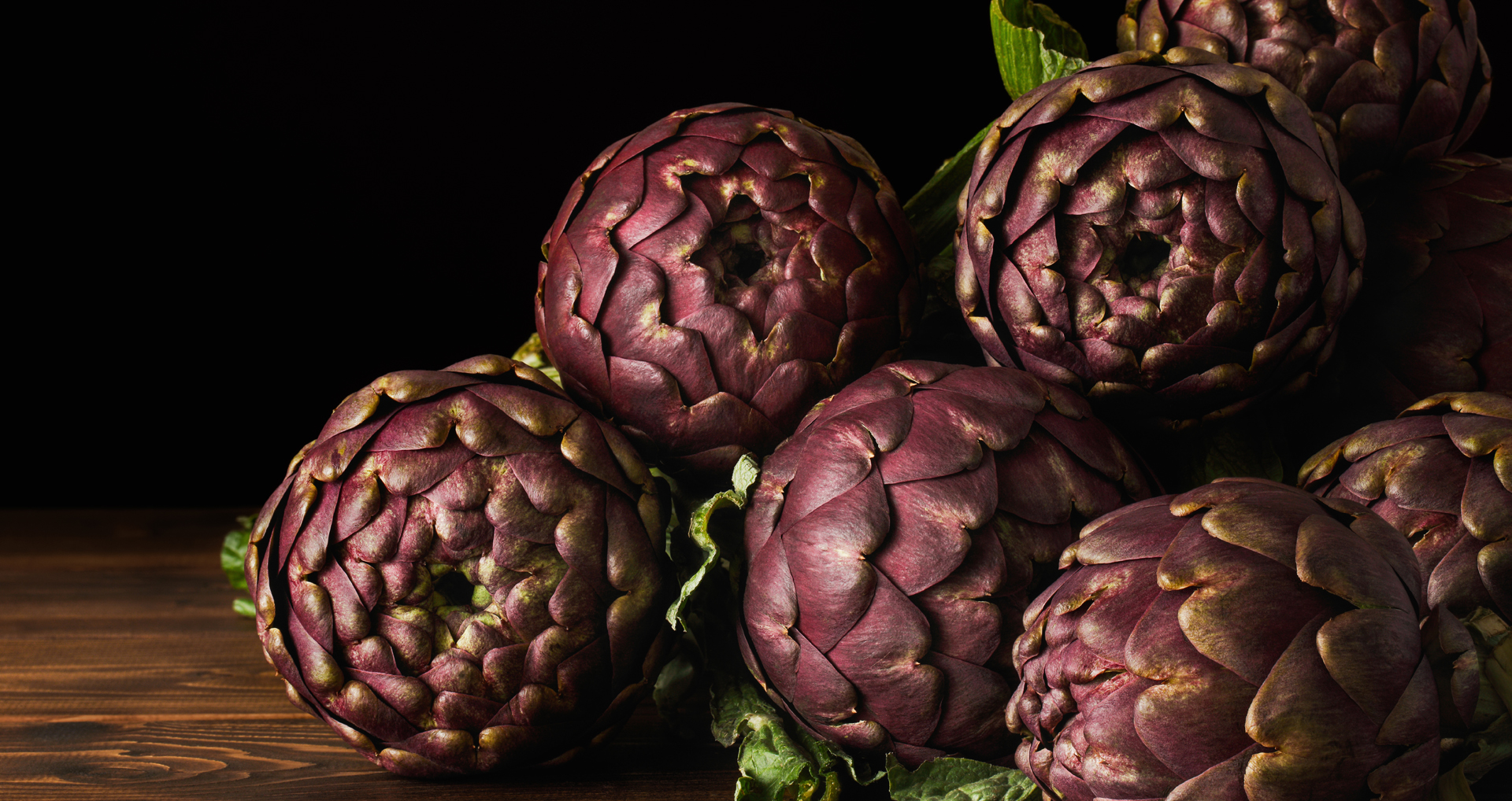 Big Romanesco Artichokes, also know as Roman Artichokes, are in season in spring, and are cultivated in Lazio, Italy.